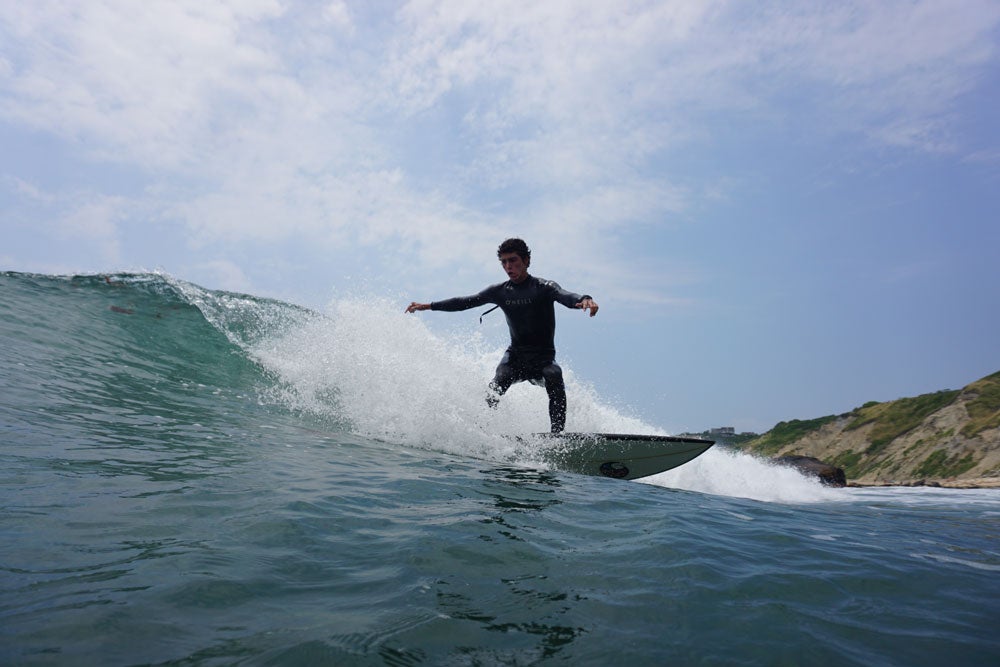 Action surf photo