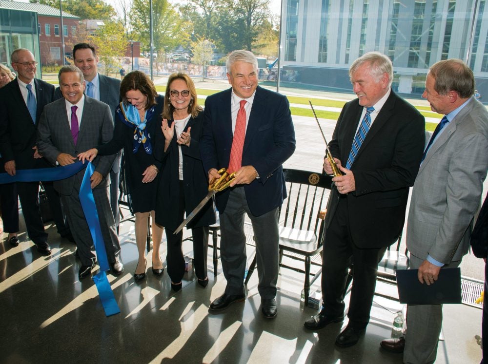The Fascitelli Center for Advanced Engineering celebrated its official opening on October 7