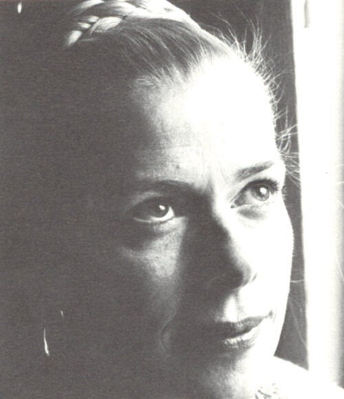 A close-up portrait of Agnes Doody, Professor Emerita of Communication Studies
