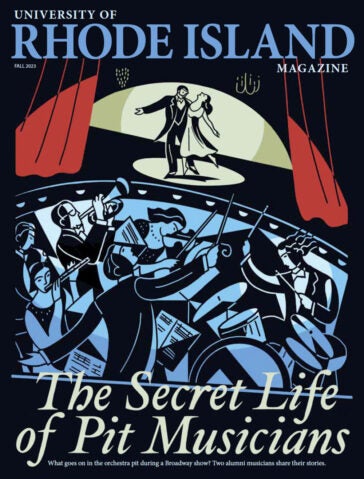 Cover of University of Rhode Island Magazine Fall 2023