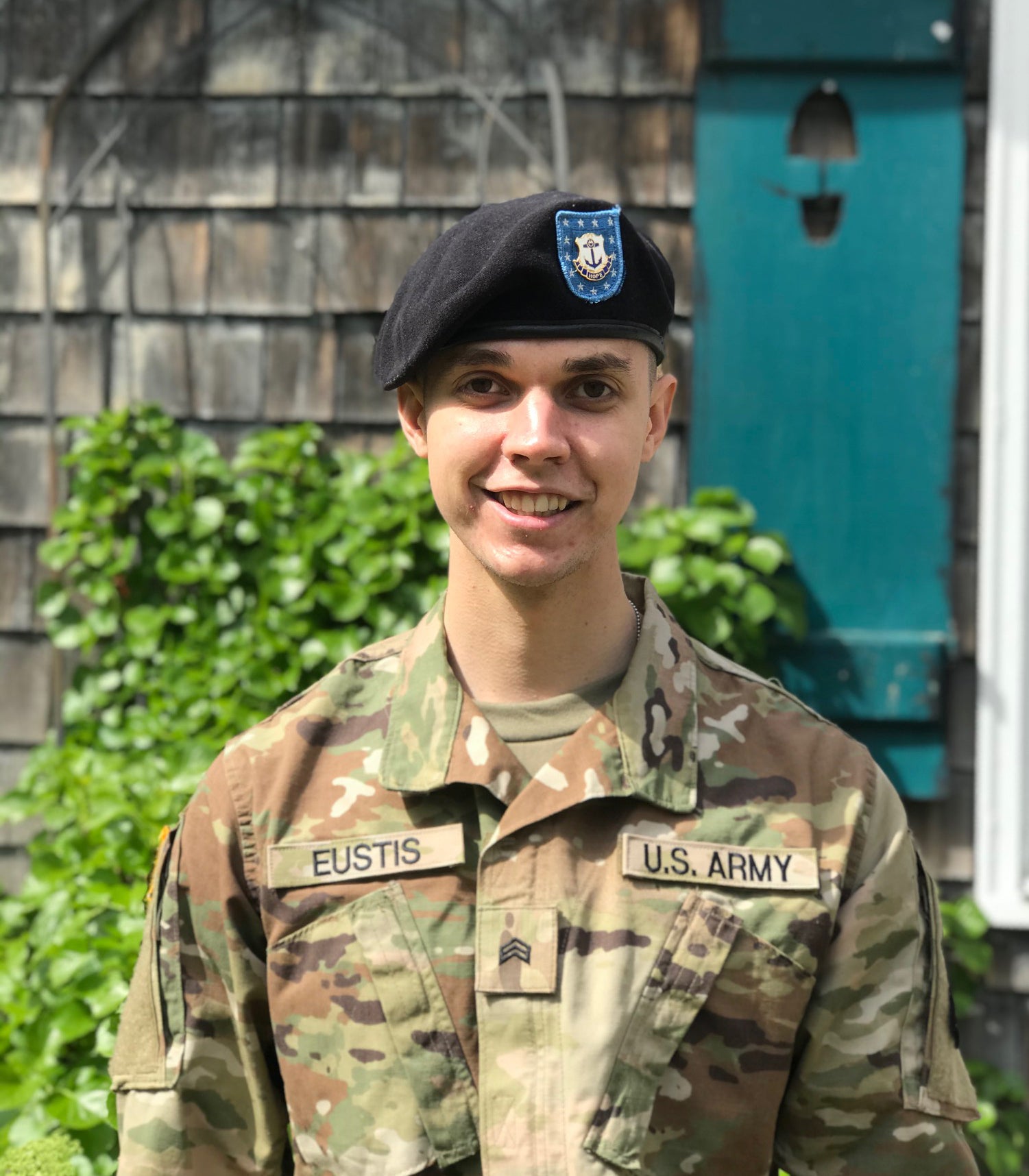 ROTC cadet Jack Eustis
