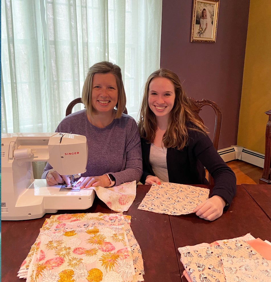 Emma Grant and her mother, Nicole