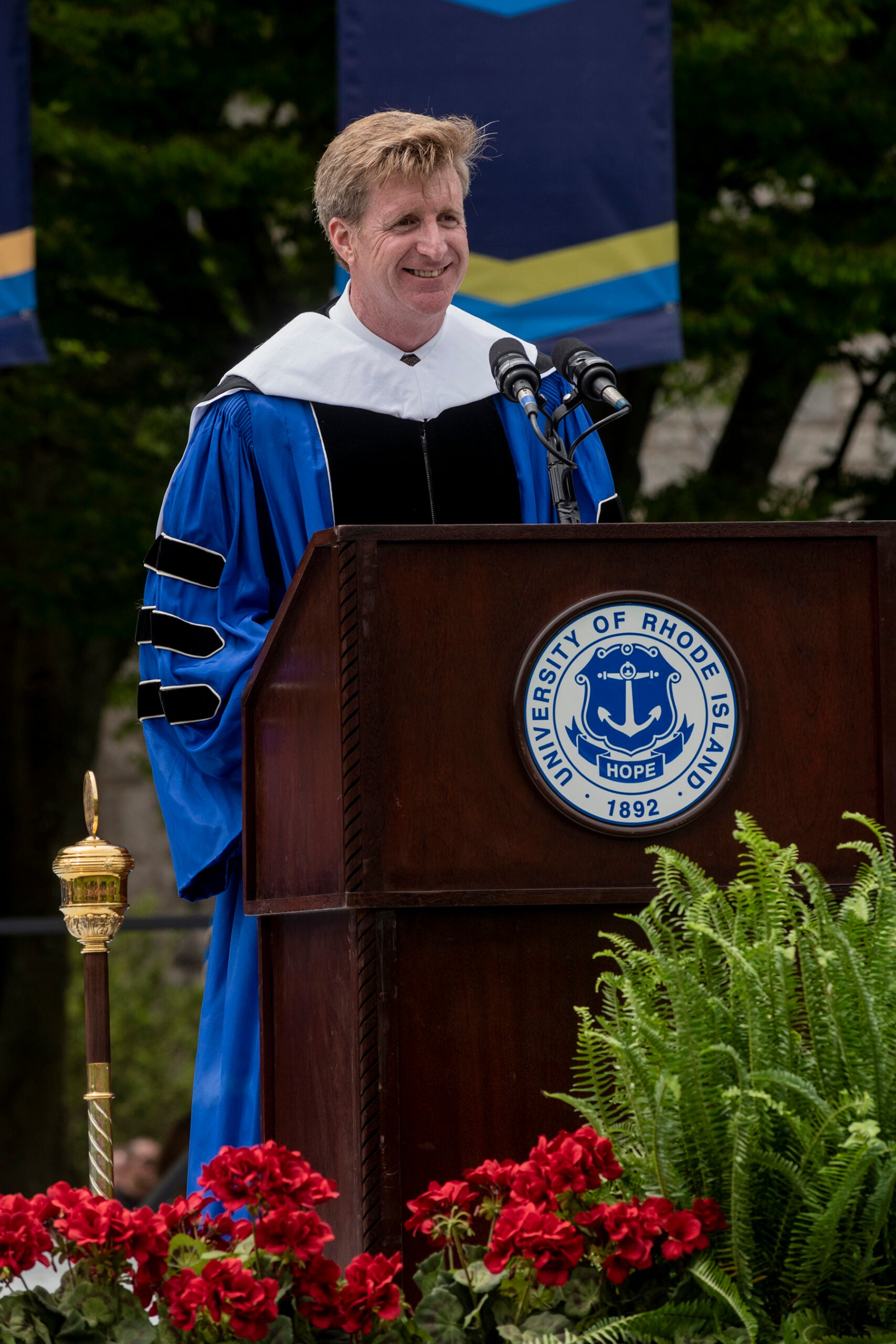 Kennedy at the Podium