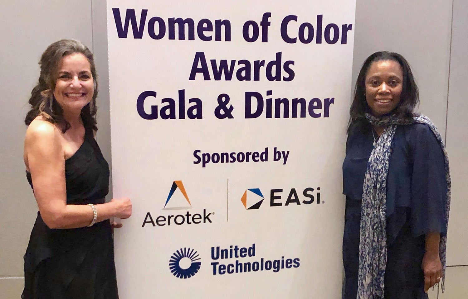 Catalina Martinez (left) and Sheekela Baker-Yeboah