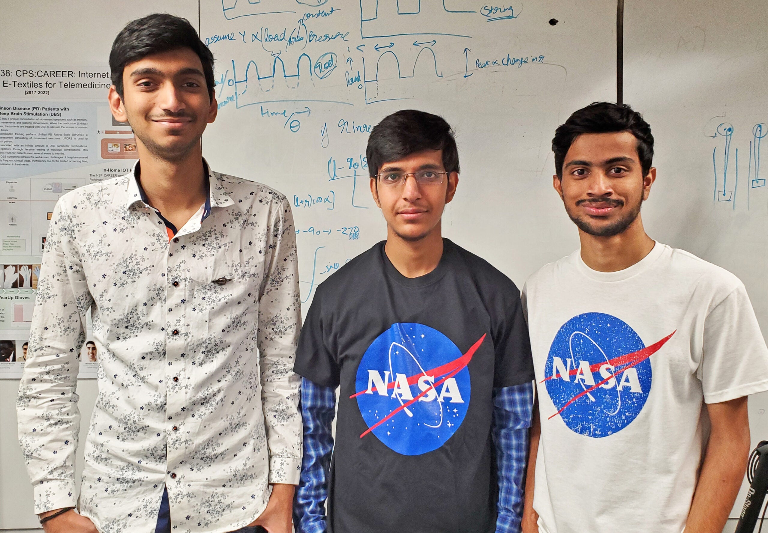 Himanshu Mishra, Ayush Arora and Adityaraj Verule