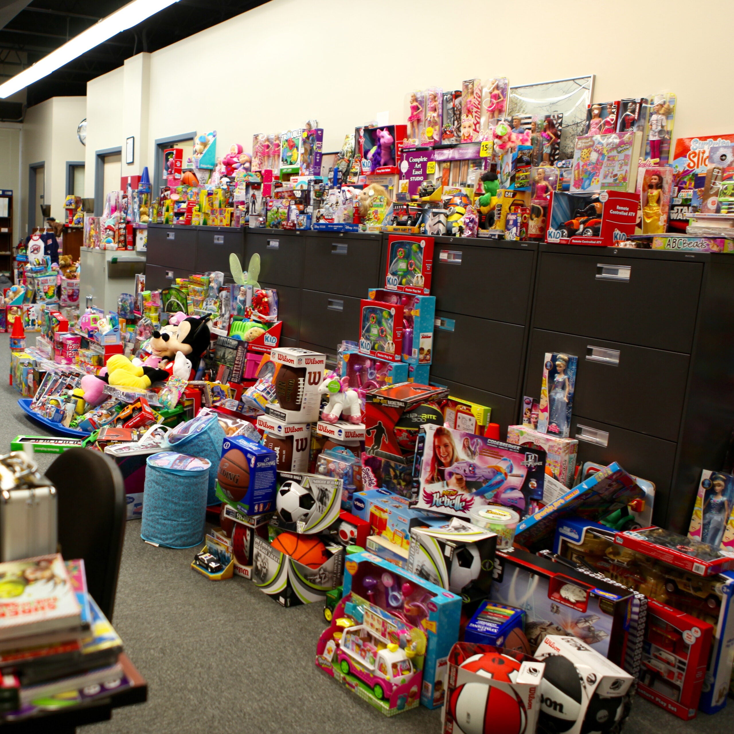 Toys at URI Police Station