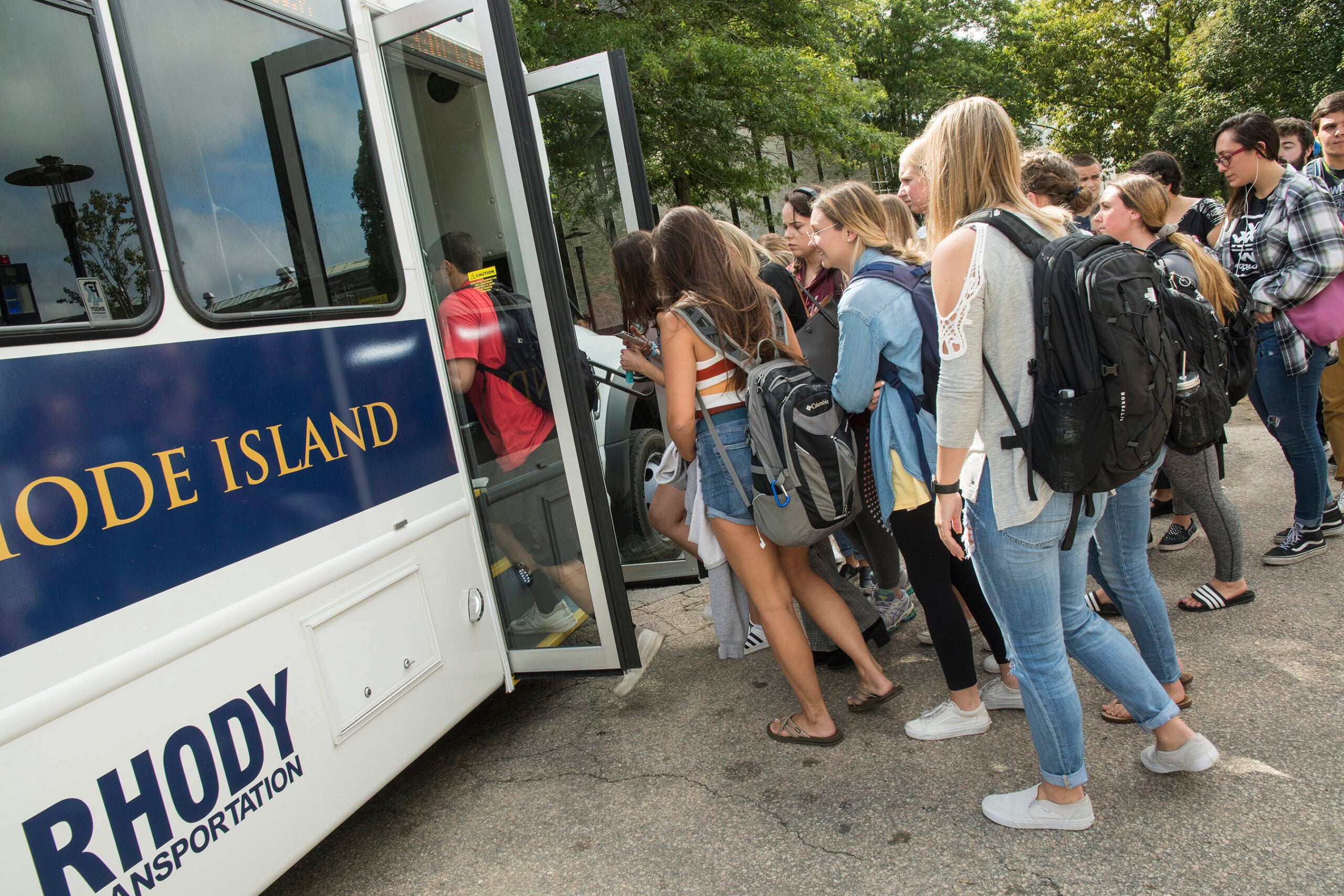 Rhody Transportation shuttle