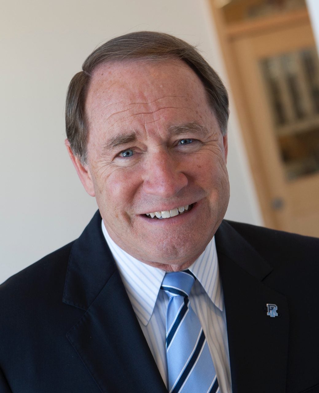 URI President David M. Dooley URI photo by Joe Giblin