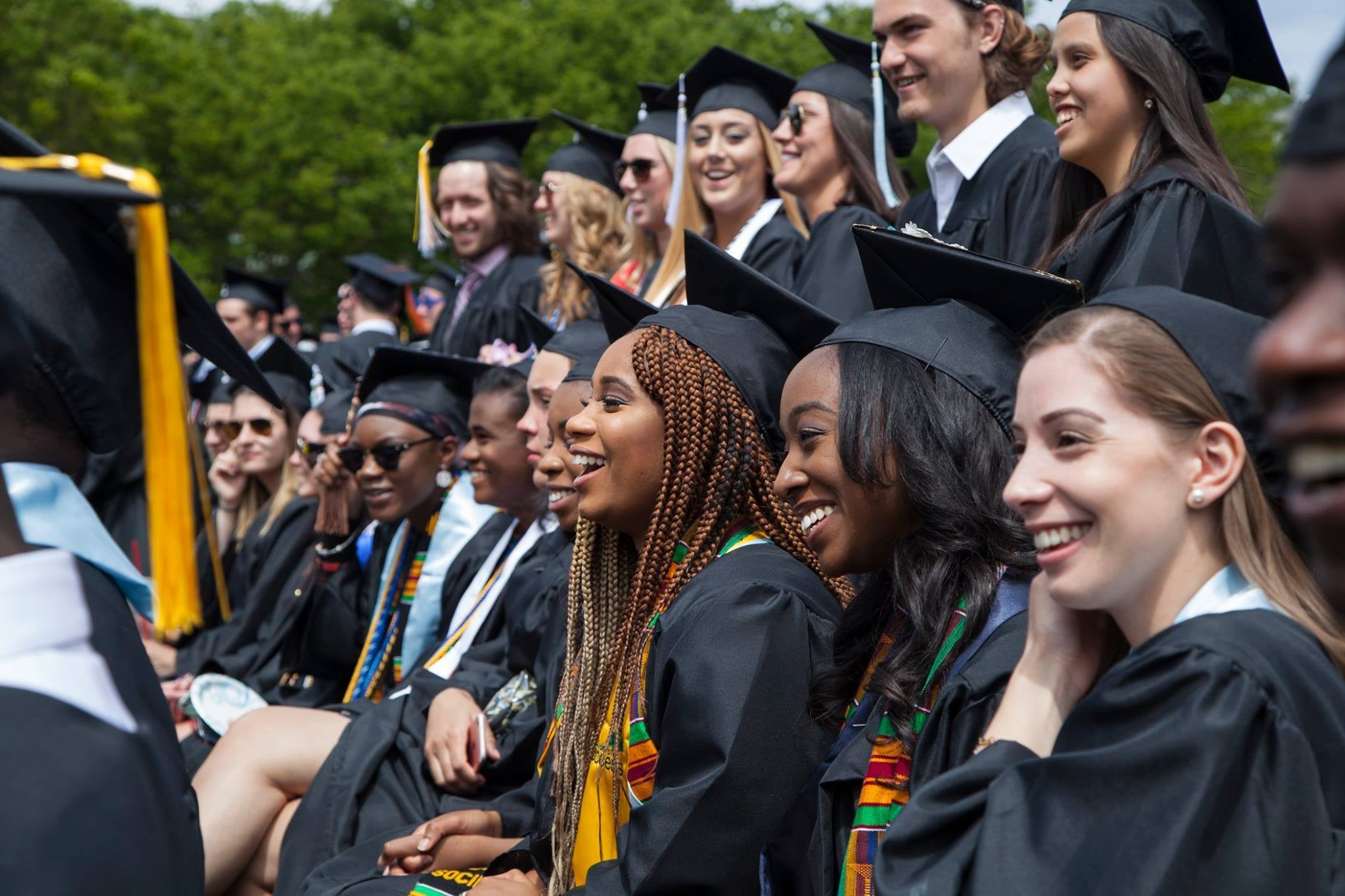 Graduates from URI’s 2018 commencement