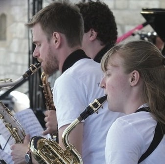 URI students perform at Newport Jazz Festival