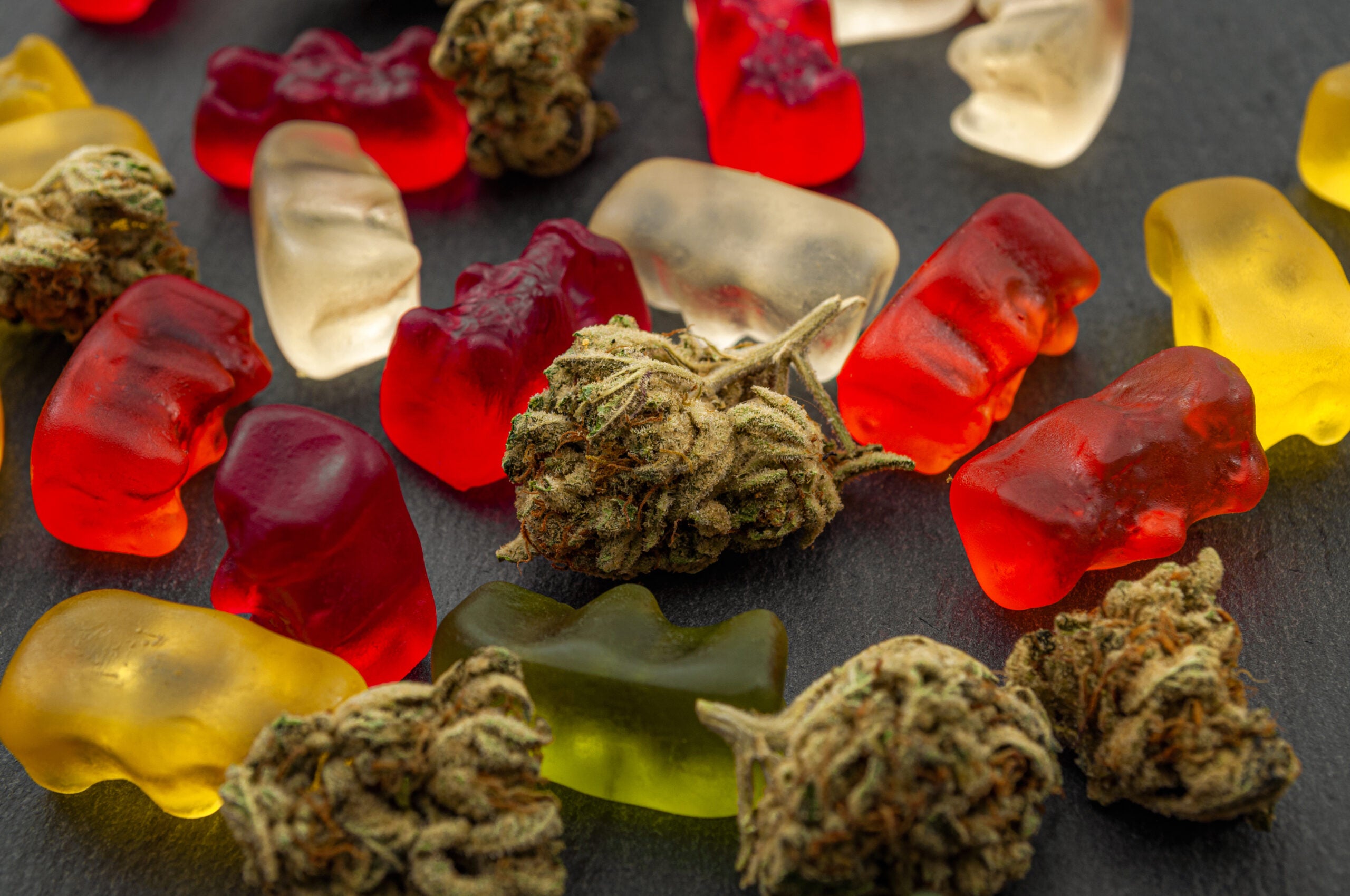 Cannabis edibles, gummies