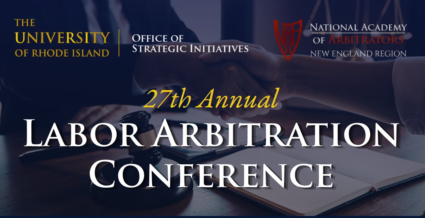 Arbitration Conference Graphic