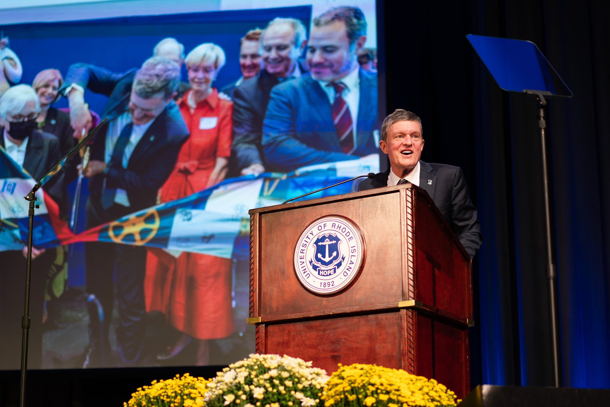 President Marc Parlange highlighted both the University’s recent successes