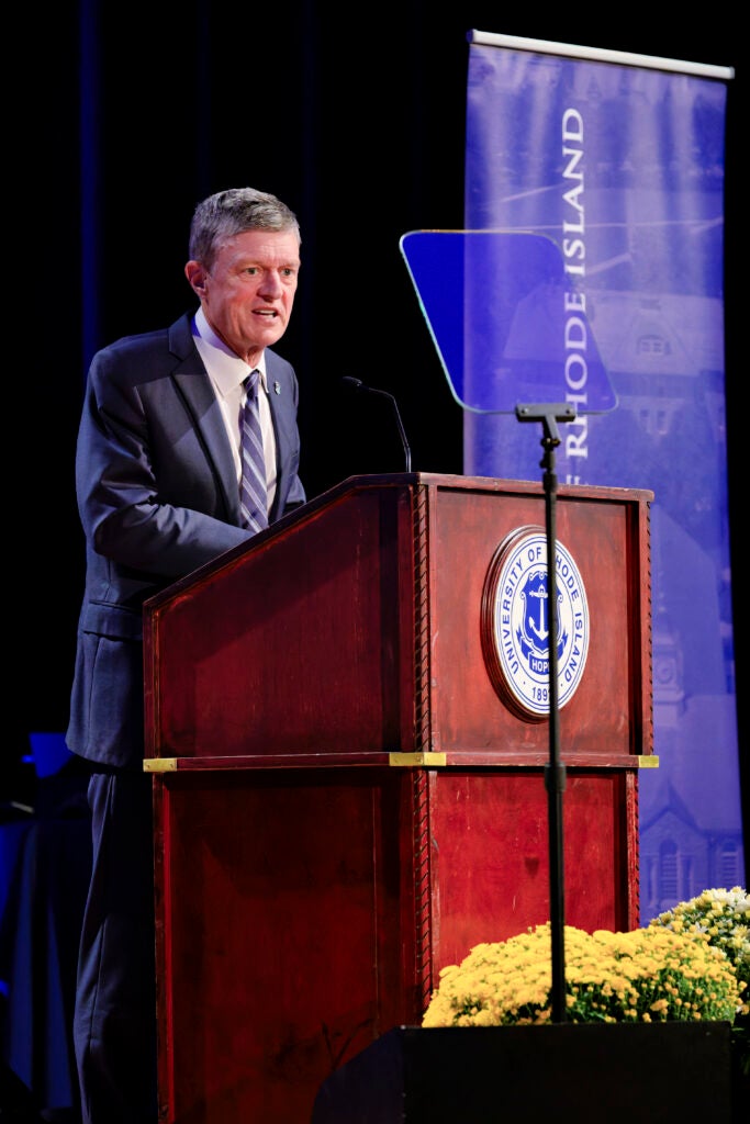 URI President Marc Parlange