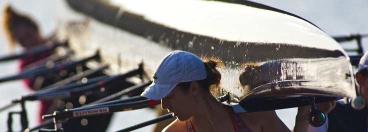 URI women's rowing team