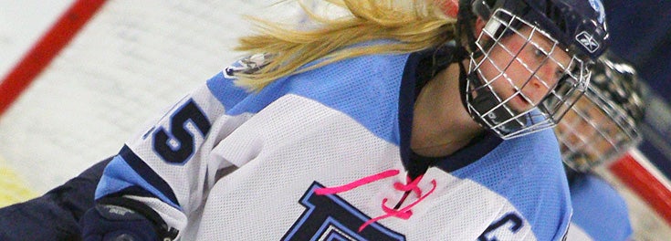 URI women's ice hockey player