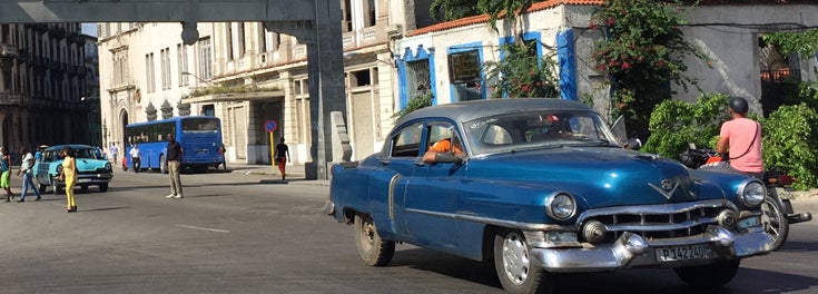 Cuba city scene