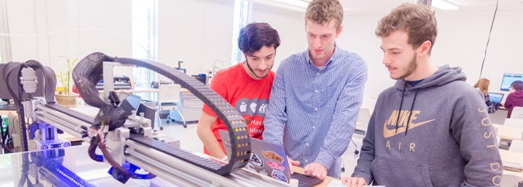 Students at Hack a thin