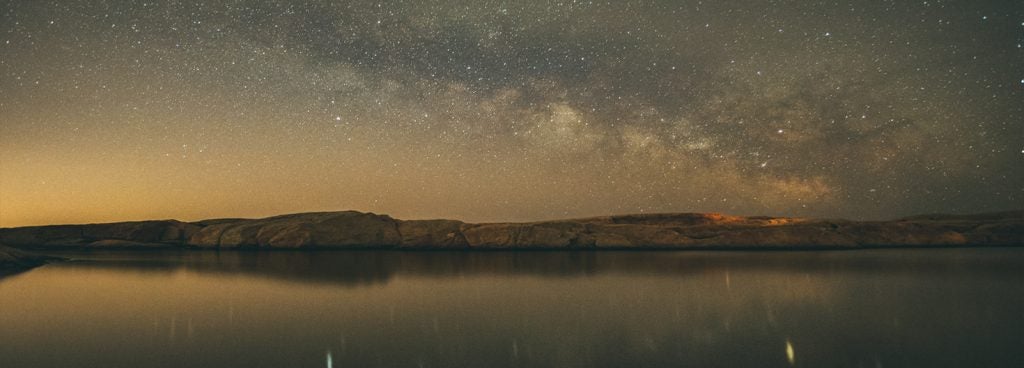 night sky photo of the milky way