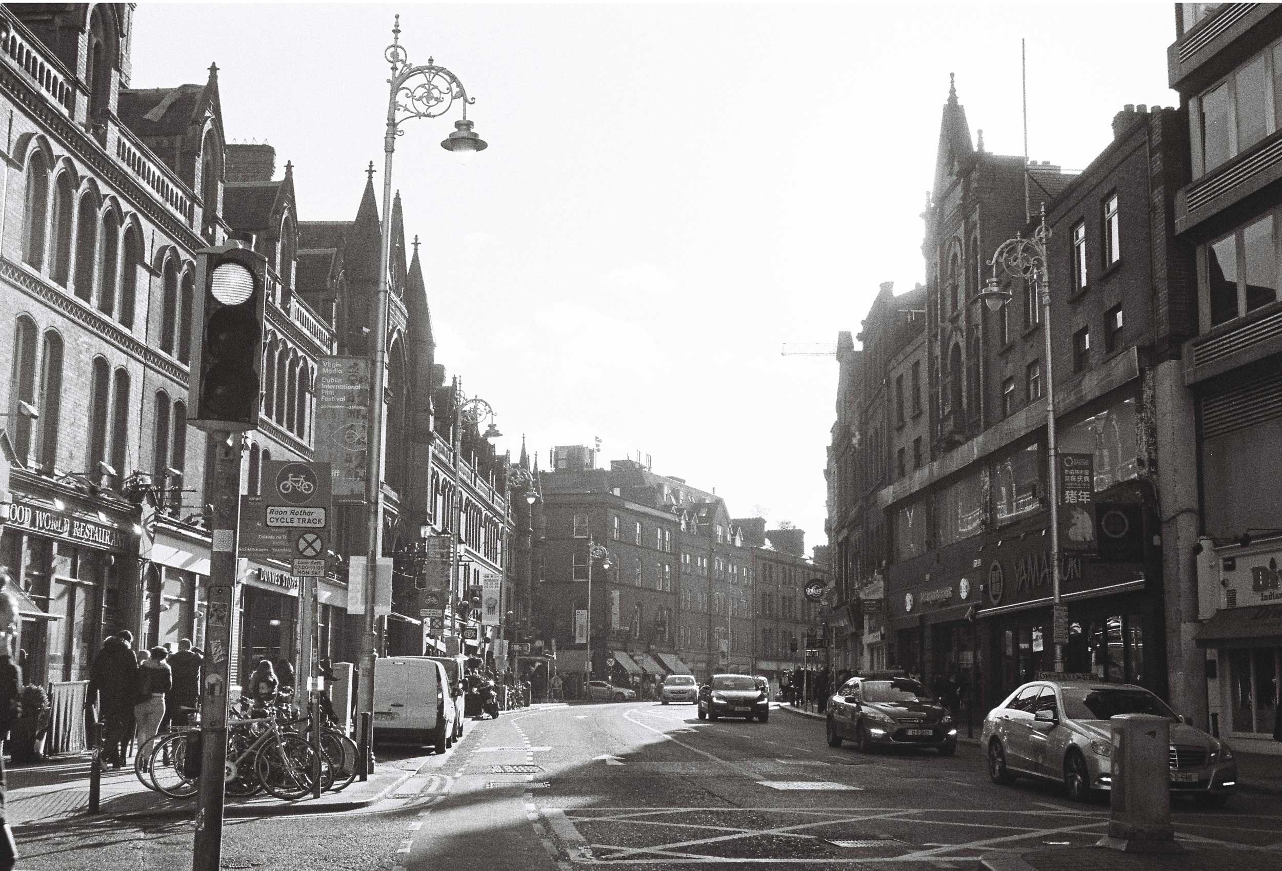 Dublin Ireland street scene