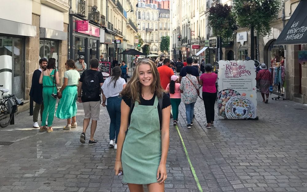 ISD student in France