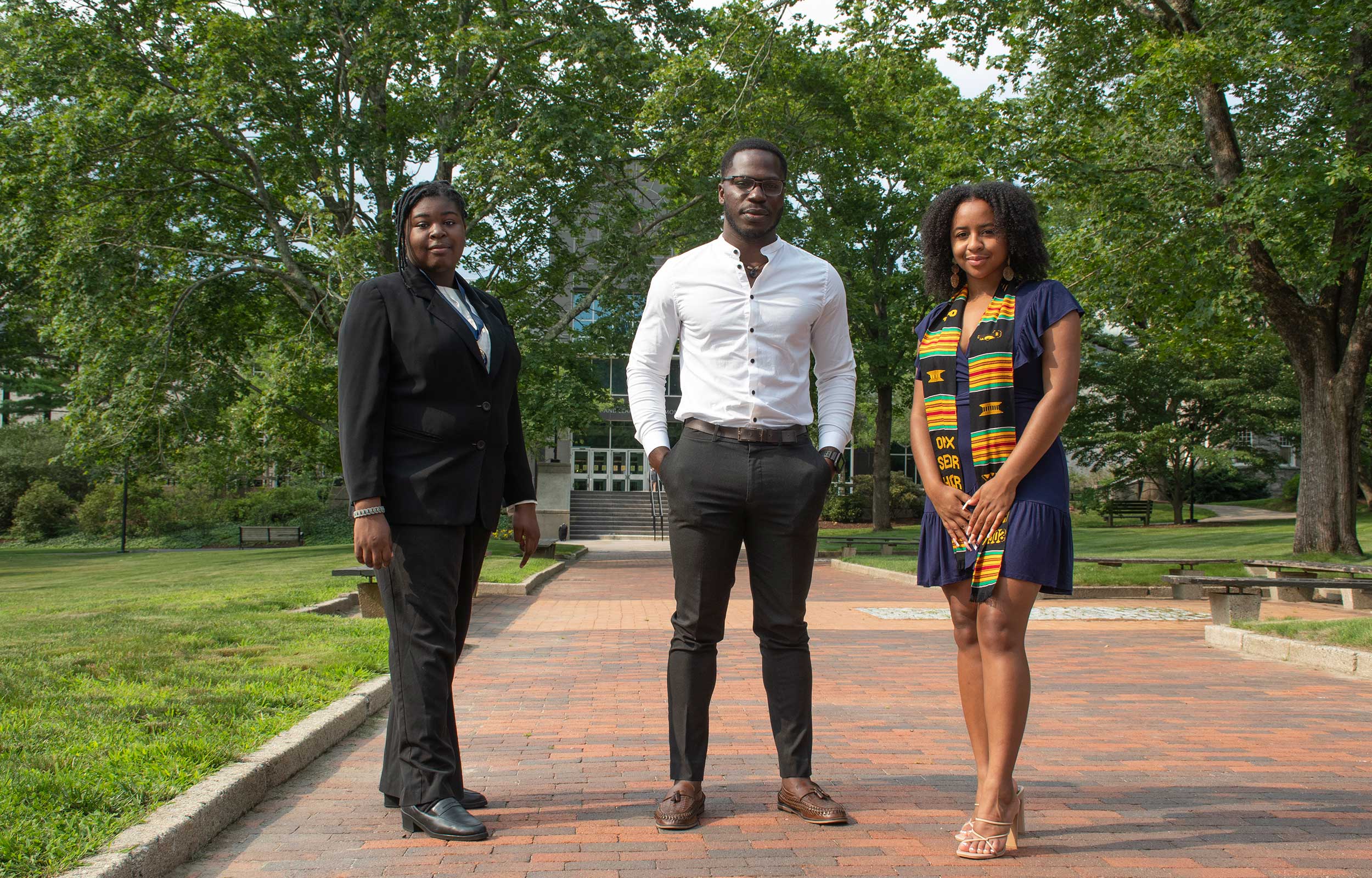 Three recipients of Black Scholar Awards