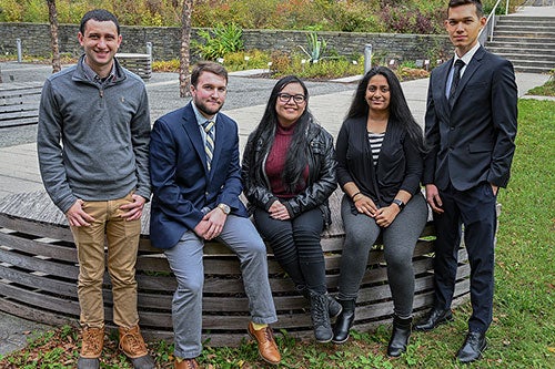 URI Cyber Corps Scholarship recipients