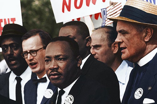 Martin Luther King Jr. at March on Washington photo courtesy of Unsplash