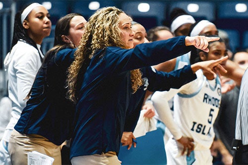 URI women's basketball coach Tammi