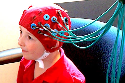 young participant in neurological study