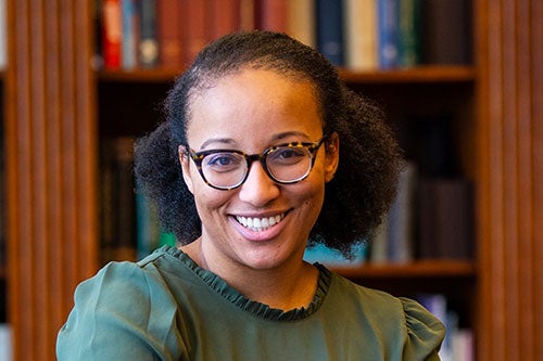 Higher education policy leader Dominique Baker