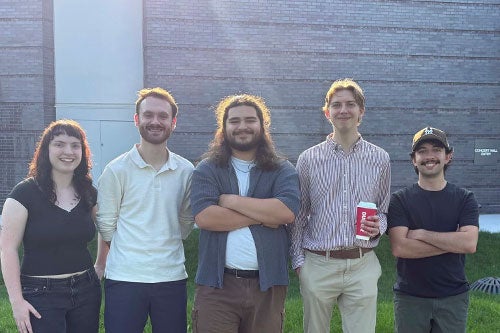 Five URI music students who are perforiing in 2026 Newport Jazz Festival