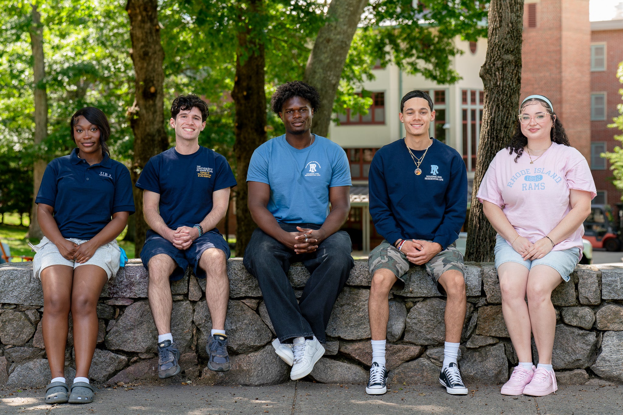 RAs Anphelia Teage, Aidan Greenless, Emmanuel Amankwa-Sarpong, Eli Belmont, Jenelle Santos Gomez .