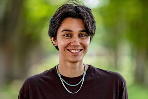 URI astrophysics graduate student Genevieve Payne