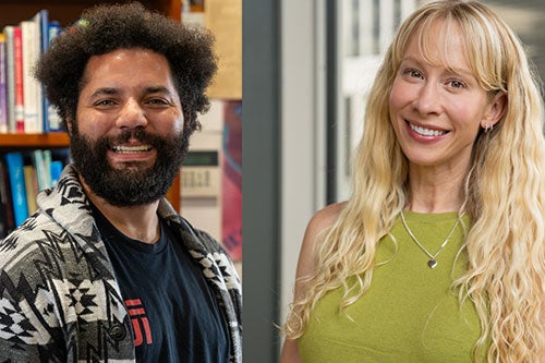 Professors and co-authors Skip Mark and Ashlea Rundlett