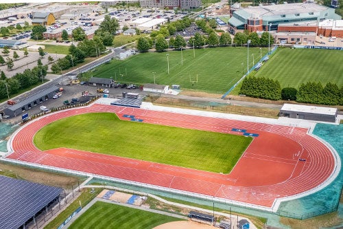 Outdoor track at URI